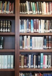 bookshelf with books