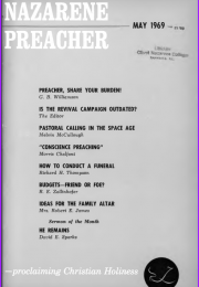 Cover of "The Nazarene Preacher"