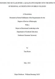 Dissertation cover