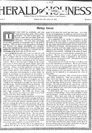 Title Page of Herald of Holiness - April 15, 1914