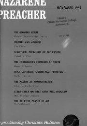 Title Page of Nazarene Preacher