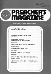 Cover of Preacher's Magazine