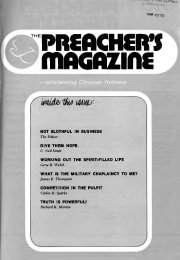 Cover of Preacher's Magazine