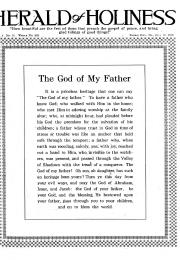 Title Page of Herald of Holiness - July 19, 1916