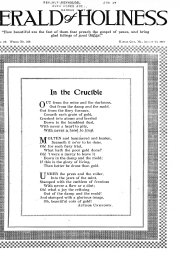 Title Page of Herald of Holiness - August 23, 1916