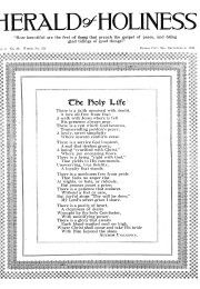 Title Page of Herald of Holiness - September 6, 1916