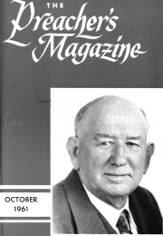 Title Page of Preacher's Magazine Photo of J. H. Crawford