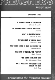 Title Page of Preacher's Magazine
