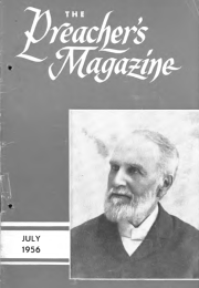 Title Page of Preacher's Magazine Photo of Daniel Steele