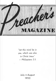 Title Page of Preacher's Magazine