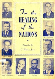 Cover of book _For the Healing of the Nations includes photos of the 10 authors