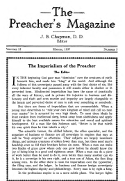 Title Page of Preacher's Magazine