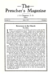 Title Page of Preacher's Magazine
