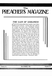 Title Page of Preacher's Magazine