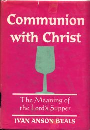 Image of book cover Communion with Christ
