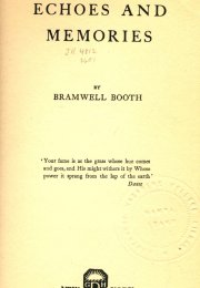 Image of title page Echoes and Memories