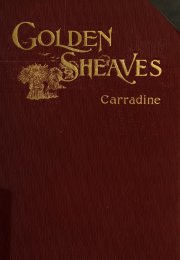Image of book cover Golden Sheaves