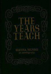 Cover Image - The Years Teach