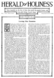 Title Page of Herald of Holiness - July 3, 1918