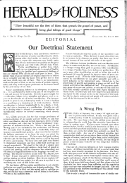Title Page of Herald of Holiness - July 9, 1919