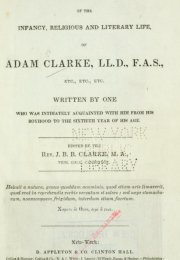 Title Page Image - Account of the Infancy . . . of Adam Clarke