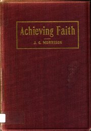 Book Cover Image of Achieving Faith