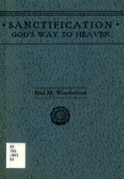 Book Cover Image - Sanctification God's Way to Heaven