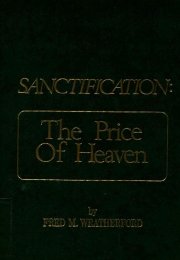 Image of Book Cover - Holiness : The Price of Heaven