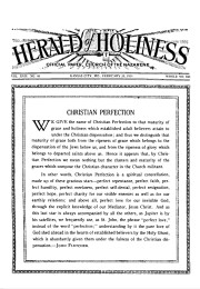 Front page of Herald of Holiness - February 20, 1929