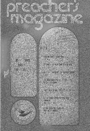 Preacher's Magazine Volume 53 Number 1, January-February, 1978