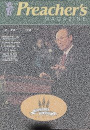 Preacher's Magazine Volume 67 Number 4, June, July, August, 1992