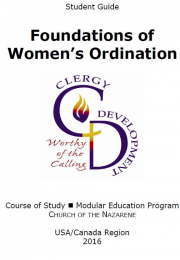 Modular Course of Study: Foundations of Women's Ordination (student guide)