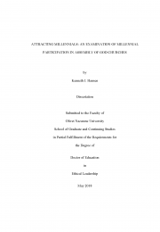 Attracting Millennials: An Examination of Millennial Participation in Assembly of God Churches