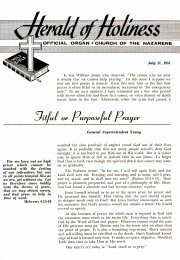 Herald of Holiness - July 17, 1957