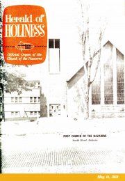 Herald of Holiness - May 15, 1963