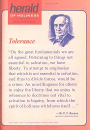 Herald of Holiness - January 17, 1968