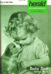 Herald of Holiness - April 30, 1969