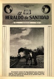 El Heraldo de Santidad, 15 de Mayo 1947, Vol 1 N°16