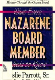 What Every Nazarene Board Member Needs to Know