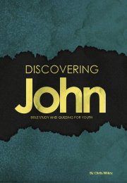 Discovering John: Bible Study and Quizzing for Youth