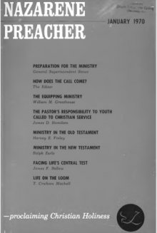 Title Page of Nazarene Preacher