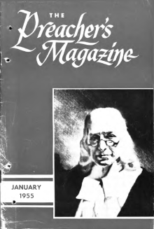 Title Page of Preacher's Magazine Portrait of John Wesley