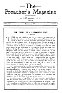 Cover of Preacher's Magazine
