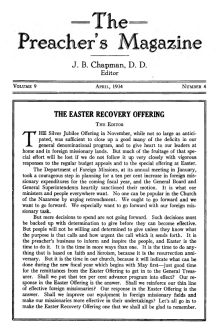 Cover of Preacher's Magazine