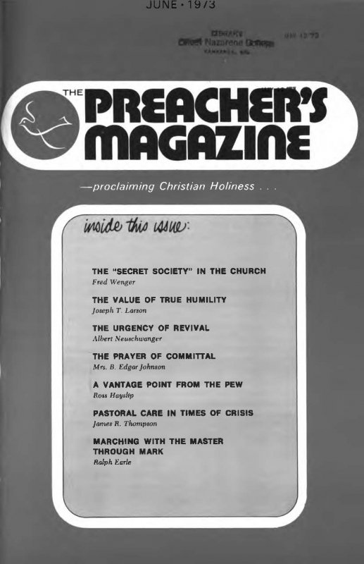 Cover of Preacher's Magazine