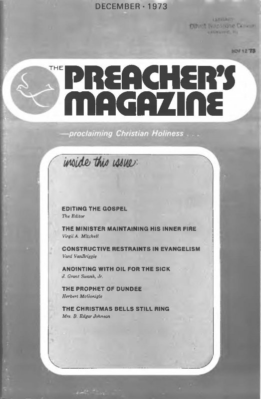 Title Page of Preacher's Magazine