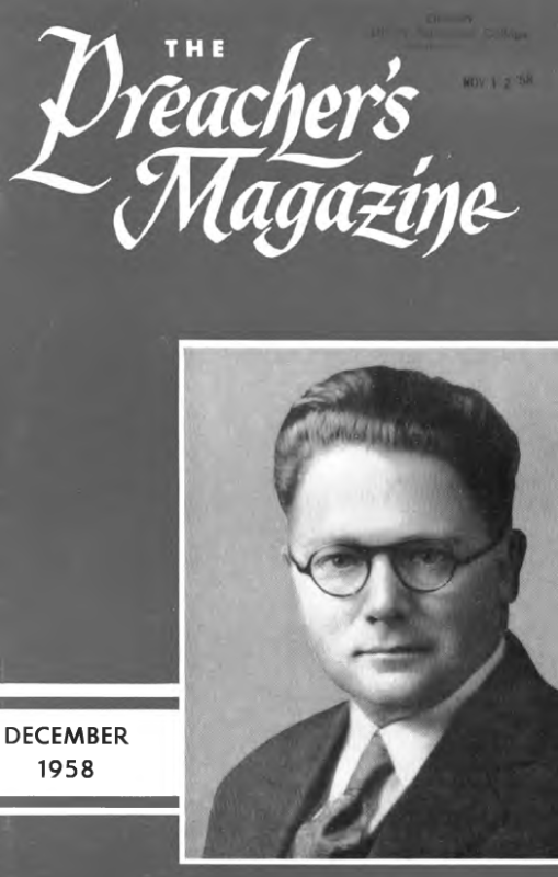 Title Page of Preacher's Magazine