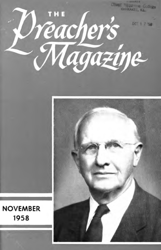 Title Page of Preacher's Magazine