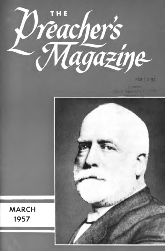 Title Page of Preacher's Magazine Portrait of Reuben A. Torrey