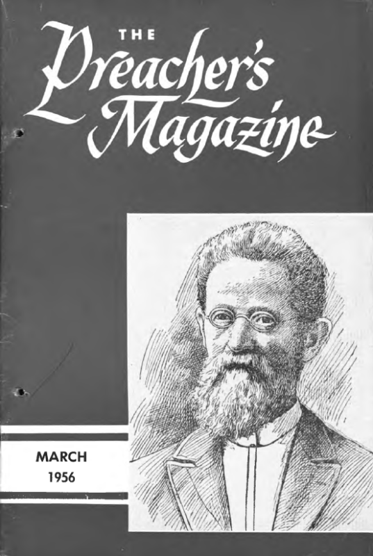 Title Page of Preacher's Magazine Portrait of William B. Godbey